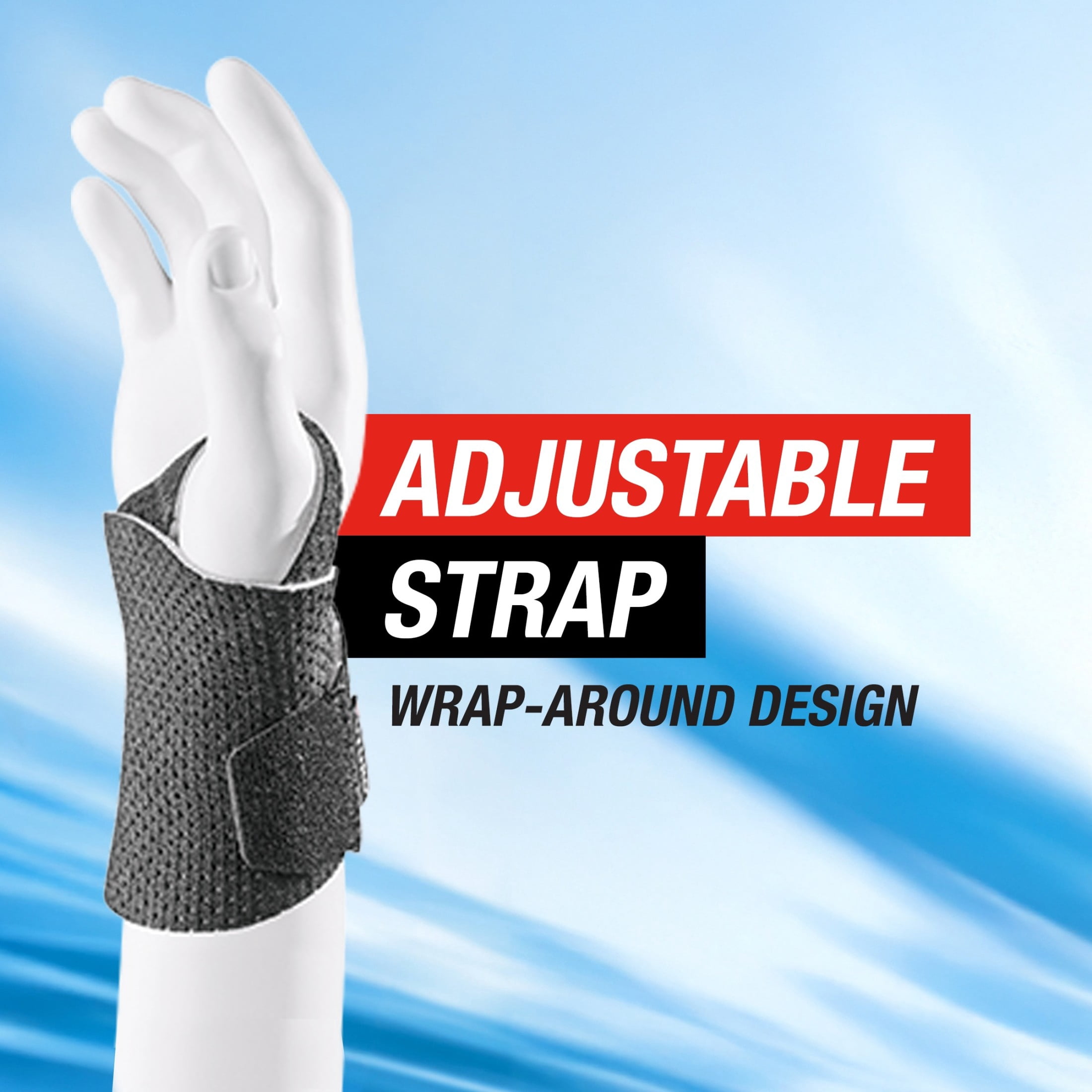 ACE Brand Adjustable Performance Comfort Wrist Support, 1 Support