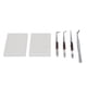 thumbnail image 5 of Kit De Soldadura Para Hacer Joyas, Punta De Metal, 6 Piezas, Kit De Bloque De Soldadura Para Joyería Profesional, De Madera Con 3 Pinzas De Soldadura Para Principiantes Para, 5 of 7