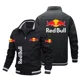 thumbnail image 1 of Chaqueta de carreras de TORO ROJO para hombre, ropa deportiva informal a la moda, abrigos de equipo de carreras DE TORO ROJO personalizados, novedad de 2024, 1 of 5
