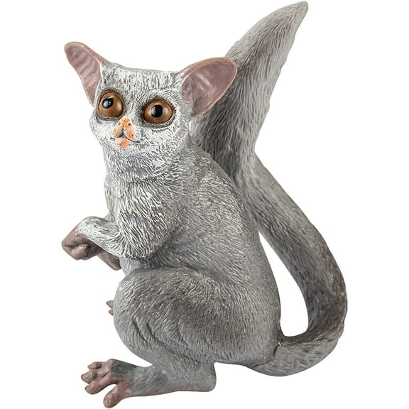 Holzlrgus Sugar Glider Figurine Realistic Plastic Flying Squirrel Sitting Statue for Collection Birthday Gift Ornament