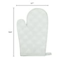 thumbnail image 6 of Unique Bargains Heat Resistant Cooking Gloves Thick Cotton Lining Silver 10.6x6.7inch, 6 of 6