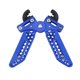 thumbnail image 1 of Soporte para arco de tiro con arco compuesto, ajustable, ligero, estilo tijera (azul), 1 of 8