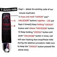 thumbnail image 6 of Gantch 433 MHz 4 Buttons Bar-type Remote Black 1000 Piece 5 Pack, 6 of 8