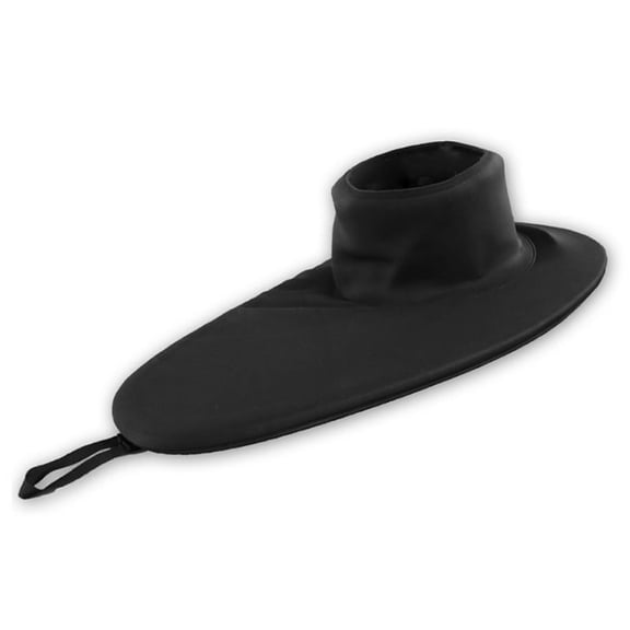 Kayak Skirts Waterproof,Kayak Skirt Universal Hatch Skirt Cover,Suitable for 90 52cm Kayak Hatch,1 * cockpit kayaking special waterproof skirt splash-proof apron,black