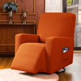 thumbnail image 2 of Subrtex Housse Extensible pour Fauteuil Inclinable 1 Pce, Housse Texturée à Carreaux avec Poches, 2 of 6