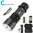 thumbnail image 1 of Scube Lampe de Plongée P70 Lumière LED Étanche sous l'Eau 80m Torche Extérieure, 1 of 12