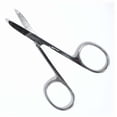 thumbnail image 4 of KUTZ (2 Pack) 3.5" (8.9 cm) Baby Safety Scissors - Rounded Curved Blades | Stainless Steel Design | Safely Trim Tiny Fingernails & Toenails, 4 of 4