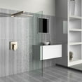 thumbnail image 2 of Boyel Living 10 inch Rain Shower System Single Function Wall Mount Square Showerhead,Brushed Nickel, 2 of 8
