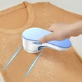 thumbnail image 2 of Sentryse Fabric Shaver, Lint Remover Rechargeable, Electric Portable Sweater Defuzzer with 2 Spare Blades, Blue, 2 of 10