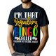 thumbnail image 1 of [Legendary Bingo Caller Tee] Fun Quote Men's Black Cotton Legendary Bingo Caller T-Shirt - Game Night Enthusiasts and Humor Lovers, 1 of 7