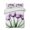 Light Purple, variant on Quilts King Size, Purple Tulip Floral Soft Comforter Bedding Set for Bed, Farmhouse Elegant Botanical Flowers Lightweight Quilted Bedspread with Pillow Cover(2 Pieces) for All Season, 96x106 Inch