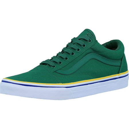Vans Men's Old Skool Solstice 2016 Green/Blue/Gold Skateboarding Shoe - 12M / (Best Vans Shoes For Men)
