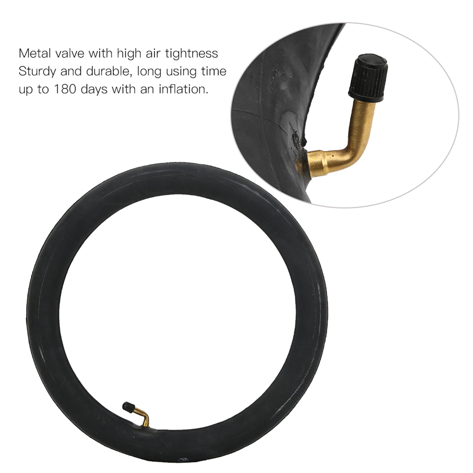 Frdhee 2 Packs Inner Tube 14 x 2.125, Electric Bike Tire Tube with Angled Valve Stem Electric Scooter E-Bike Inner Tube Replacement