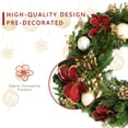 thumbnail image 5 of Jeco 26" Christmas Wreath with Ornaments in Multi-Color, 5 of 8