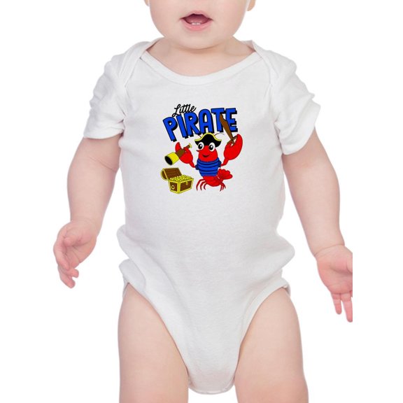 Lobster Pirate Treasure Chest Bodysuit Infant -Image by Shutterstock, 18 Months