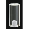 thumbnail image 2 of B&P Lamp® Large Clear Acrylic Cylinder Finial, 1-1/2 Inch Height, 1-1/4 Inch Diameter, 2 of 2