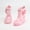 Pink-B, variant on Baby Kids Rain Boots Easy Pull on Handles Lightweight and Waterproof Non- Sole Outdoor Boots New Years Gifts for Little Boys Girls