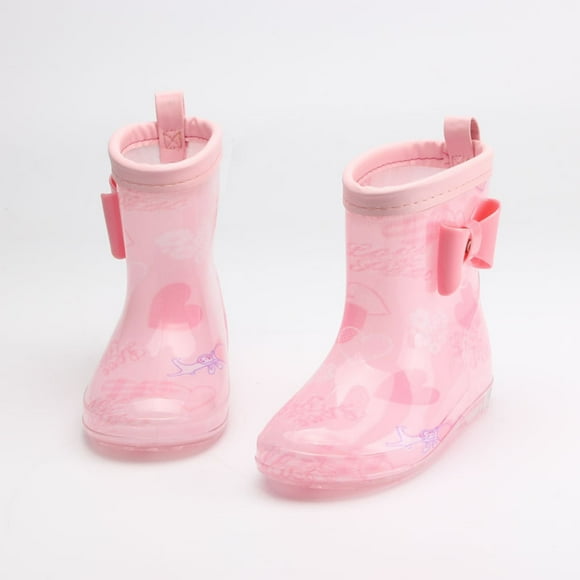 Toddler Rain Boots Lightweight Baby Rain Boots Outdoor Non Slip Rubber Boot for Boys Girls Little Kid