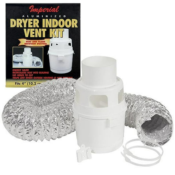 4" x 5" Aluminized Indoor Dryer Vent Kit