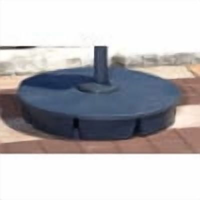 Island Umbrella Victoria 13-ft Octagonal Cantilever Patio Umbrella with Valance in Stone Sunbrella® Fabric