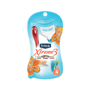 Schick Xtreme3 Women's Hawaiian Tropic Scented Disposable Razors - 4 Count