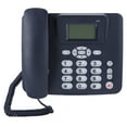 thumbnail image 3 of Noref Corded Phone Phone Desktop Landline Phone Telephone Fixed Telephone Double Interface Support Extension For Business Office Home Using, 3 of 8