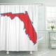 thumbnail image 1 of ABPHQTO Cortina de ducha con forma de mapa del estado de Florida con borde de América abstracta 152x180 cm ABPHQTO PKNMT60x72Shower-6461, 1 of 2