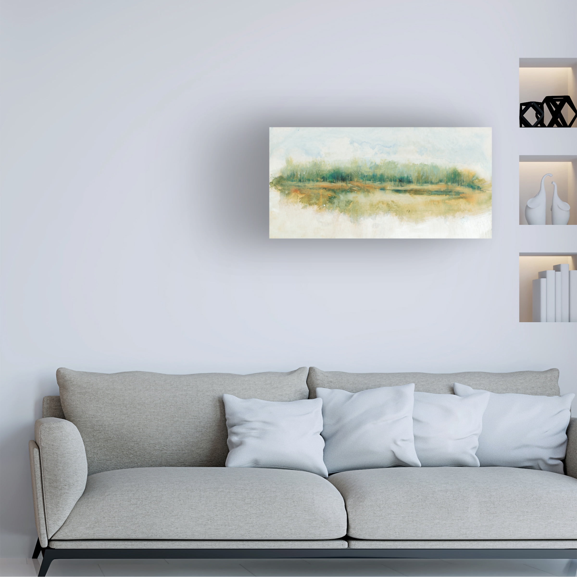 Tim O Toole 'Wind Break II' Canvas Art