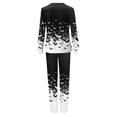 thumbnail image 3 of Family Matching Halloween Pajamas Set, Two Piece Long Sleeve PJs Lounge Sleepwear Nightwear Gift for Halloween Celebration, 3 of 3