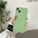 thumbnail image 1 of Funda cuadrada de silicona líquida para teléfono móvil, carcasa trasera de protección suave para iPhone 14, 11, 13, 12 Pro Max, 13 Mini, X, XR, XS, 7, 8 Plus, SE 2020 Fivean unisex, 1 of 2