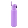 thumbnail image 2 of Termo Doble Pared Acero Inoxidable con Popote de Silicón, Tapa Apertura Push Up y Agarradera, 750 ml Lila, 2 of 4