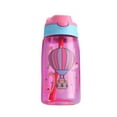 thumbnail image 4 of Clearance Personalised Kids Water Bottle With And Lid Back To School Supplies Custom Name Water Bottle For Kids Boys Girls Teen Gifts 500ml Birthday Leak Proof Water Bottle Hot Pink, 4 of 4