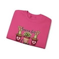 thumbnail image 2 of Cactus Valentine Sweatshirt, Funny Succulent Sweater, 2 of 5
