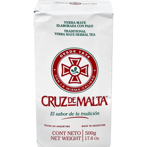 Goya Foods Cruz De Malta Yerba Mate Tea, 17.6 oz