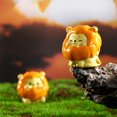 thumbnail image 4 of Lion Statue Handmade Resin Mini Cute Animal Miniature Sculpture Ornaments Photography Prop, 4 of 7