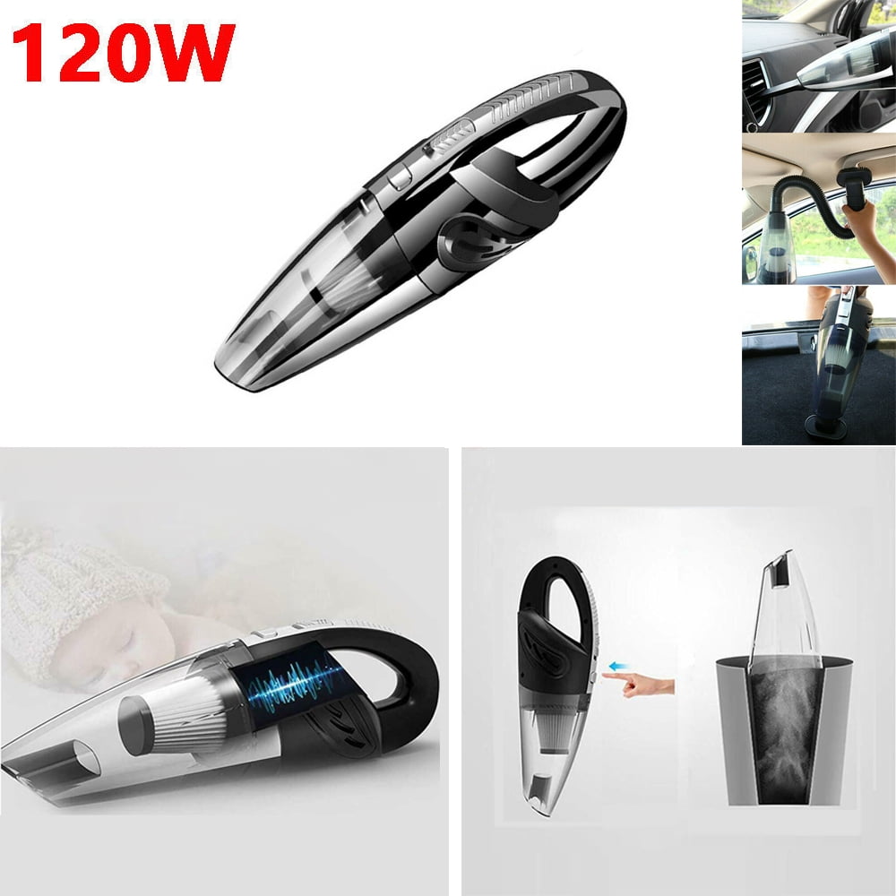 Wireless Car Vacuum Cleaner Powerful Handheld Cyclone Suction Wet&Dry Fit Auto 