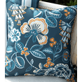 thumbnail image 7 of Outdoor waterproof floral print decorative pillow cover, suitable for courtyard gardens, 18x18 inches, 2 packs, 7 of 7