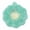 Light Green, variant on 1 Pc Dish Scrubber Non Scratch Dish Washing Scrubbers Reusable Household Cleaning Kitchen Tools for Dishwashing Washing Dishes Cookware Tubs Sinks (Flower)