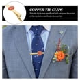 thumbnail image 4 of AURARMLET Tie Clip Tie Clasp Copper Golden for Best 1Pack, 4 of 8