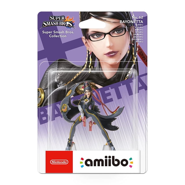 Nintendo Amiibo Figura Bayonetta Player 1 Super Smash Bros Nintendo AMIIBO