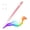 Gradation Pink, variant on MoKo Pencil for iPad (A16) 11th 10th Gen, Stylus Pen for 2018-2025 Apple iPad 11/10/9/8/7/6/A16, Mini 7/6/5, Air M3/M2 11"/13"/5/4/3, Pro M4 13"/12.9"/11" Tilt Sensitivity, USB-C Fast Charging,White