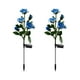 thumbnail image 2 of Solar Rose Flower Lights Exterior Garden Decor - 5 cabezas, impermeables, 2 packs, 8-10 horas, 2 of 6
