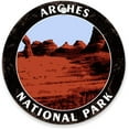 thumbnail image 5 of AatoeaX Unique Arches National Park Ornament: Red Rock Formations Art, Transparent Acrylic, Hanging Decor for Adventure Seekers, Nature Fans & Home Accents, 5 of 6