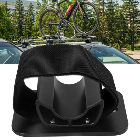 Roof Bike Rack, Car Roof Bike Rear Wheel Bracket Aluminum Alloy Wear Car Rooftop Bike Rear Mount For Car Coupes Hatchbacks