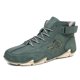 thumbnail image 2 of Botas Tobillo Al Aire Libre Altas Piel Cálida para Hombres Bordeado Conducir, 2 of 9