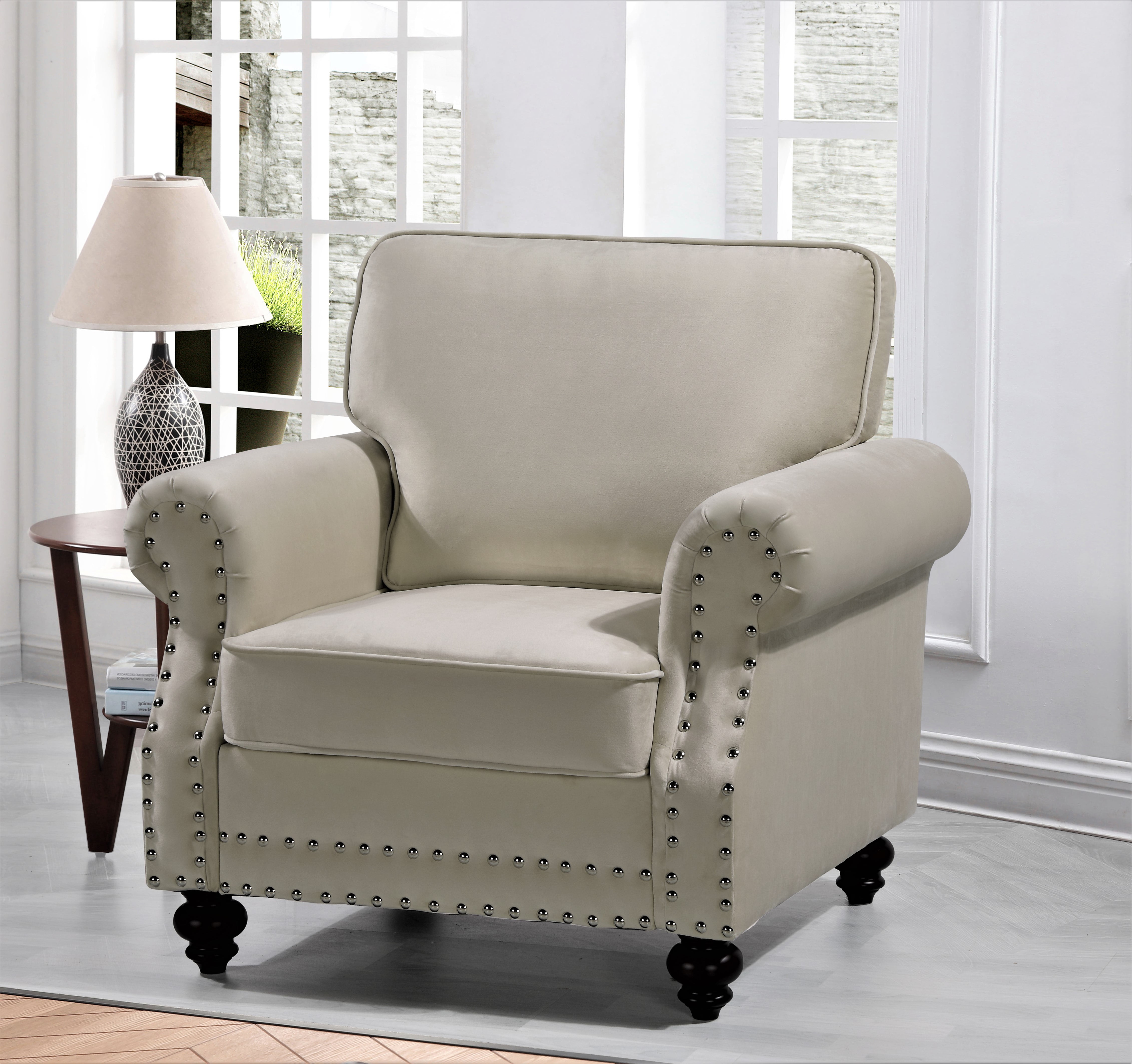 Feingold 37.8'' Wide Tufted Armchair