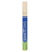FACEGA Grout Pen Beige Tile Paint Marker,Tile Beauty Styling Pen Bathroom Waterproof and Mildew Grout Marker Pen,Tile Grout Colorant and Sealer Pen 4ml