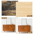 thumbnail image 6 of Uxcell Self Adhesive Wood Grain Repair Tape 33'x 8" for Furniture Yellow Fir, 6 of 7