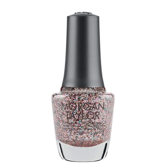 Laca de uñas Morgan Taylor (It's My Party) Laca profesional brillante Vibrante resistente a las astillas Secado rápido Larga duración Alto brillo Perfecto para manicura y pedicura 0.5 onzas.