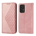 thumbnail image 2 of Dteck Case for Samsung Galaxy A53 5G,Magnetic Leather Card Slots Wallet Case Shockproof Rubber Kickstand Cover with Wrist Strap,Rosegold, 2 of 8